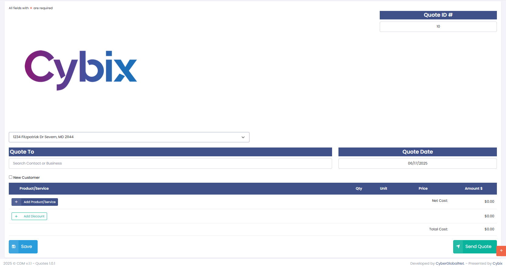 Turn Estimates into Quotes