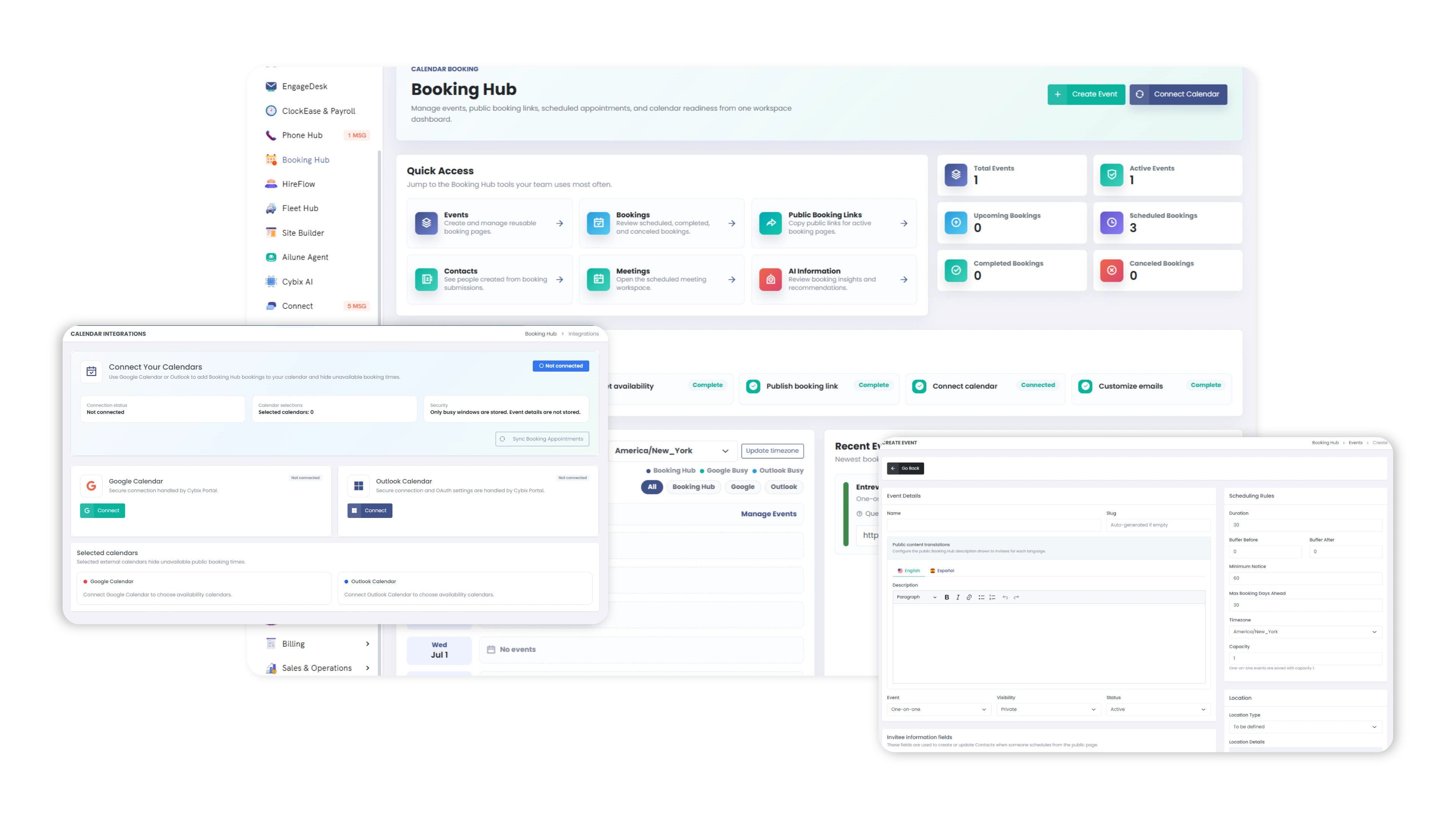 1 Booking Hub