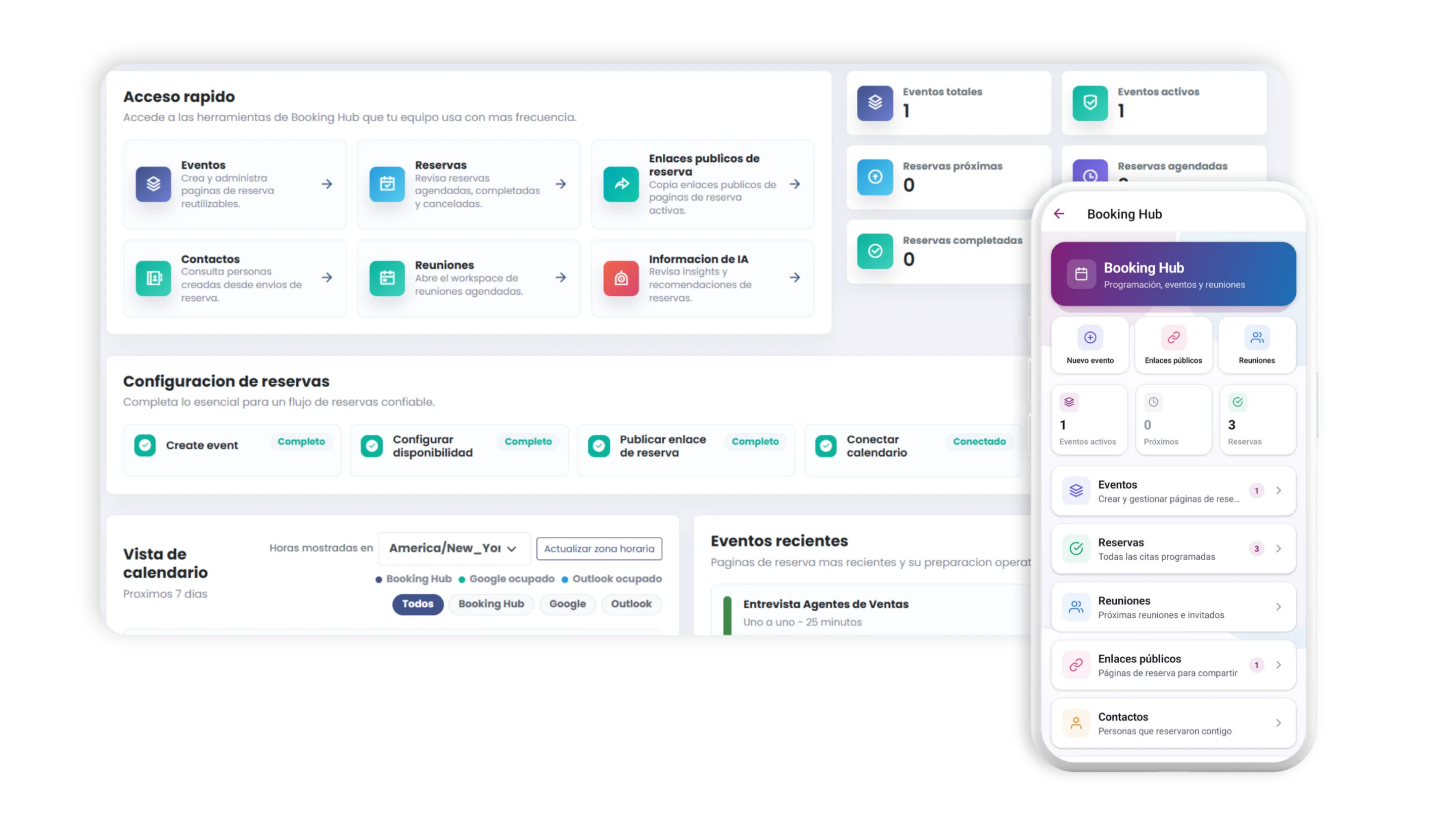 2 Booking Hub ESPAÑOL