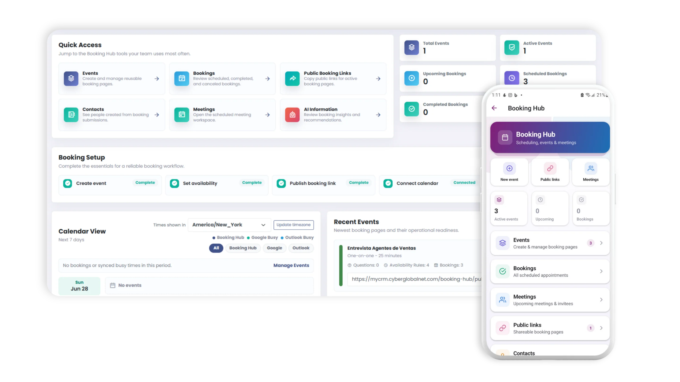 2 Booking Hub INGLES