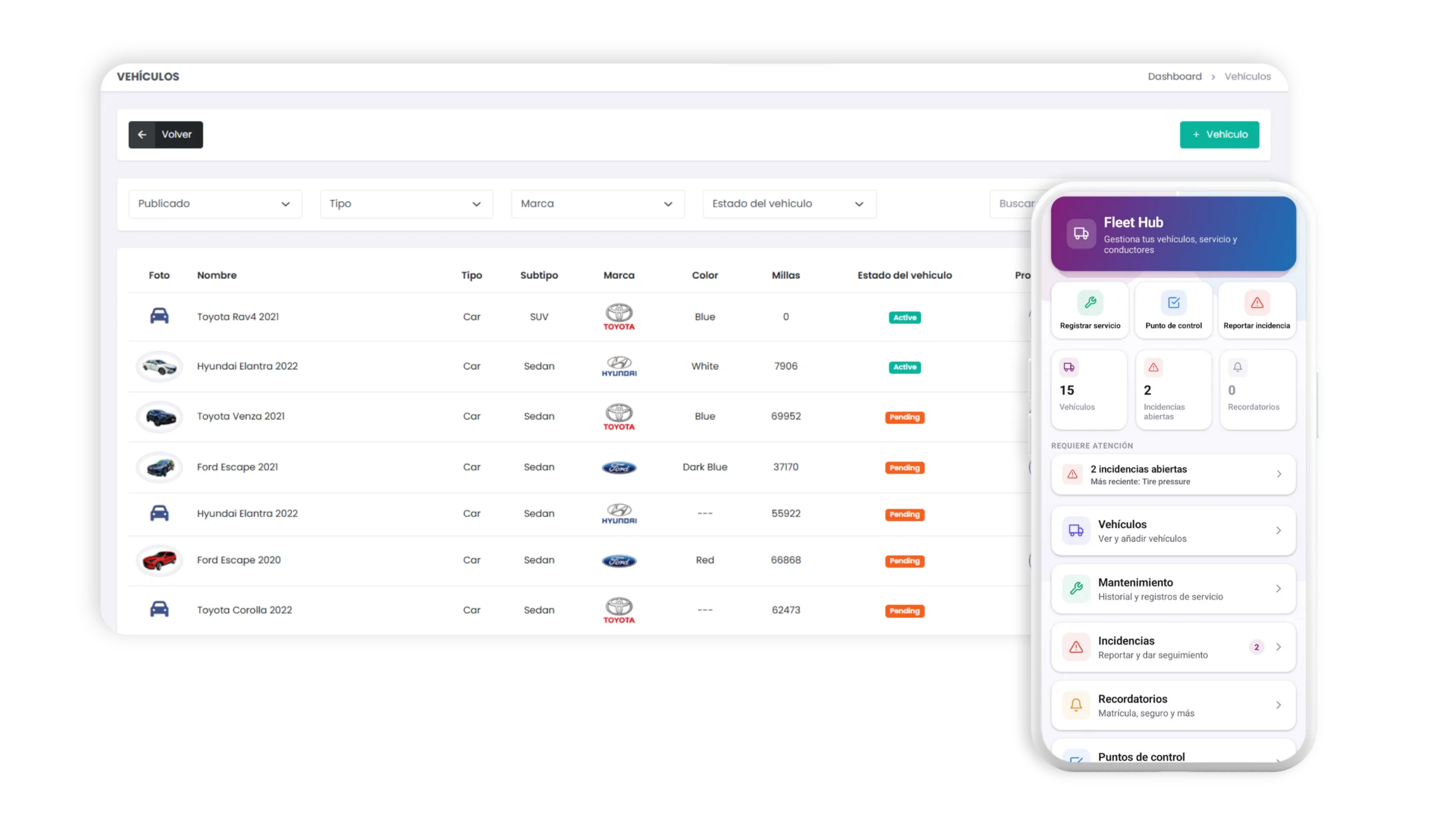 2 Fleet Hub ESPAÑOL